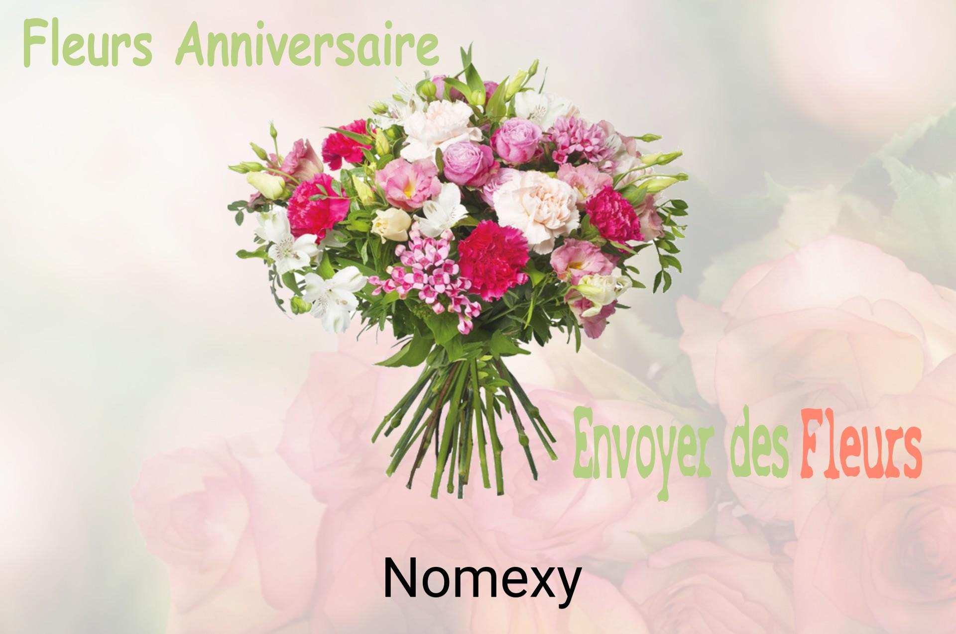 Bouquet de fleurs d’anniversaire livré à Nomexy